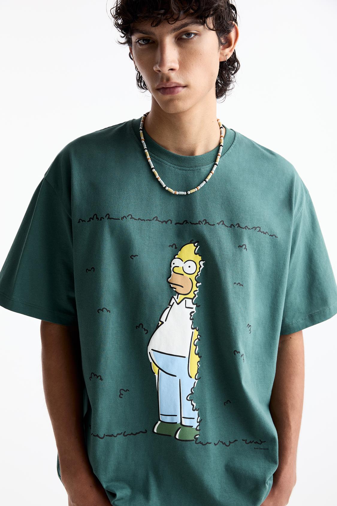 Homer Bushes Unisex Green T-Shirt