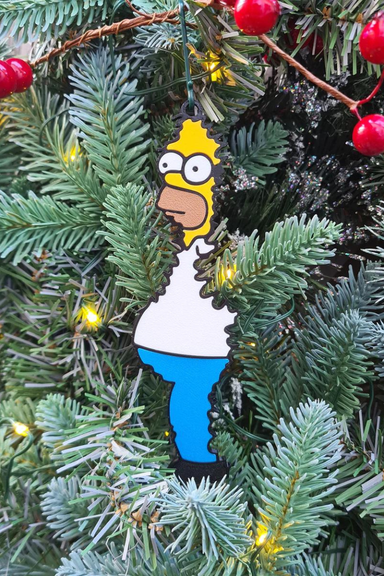 Homer Hanging Christmas Tree Decoration