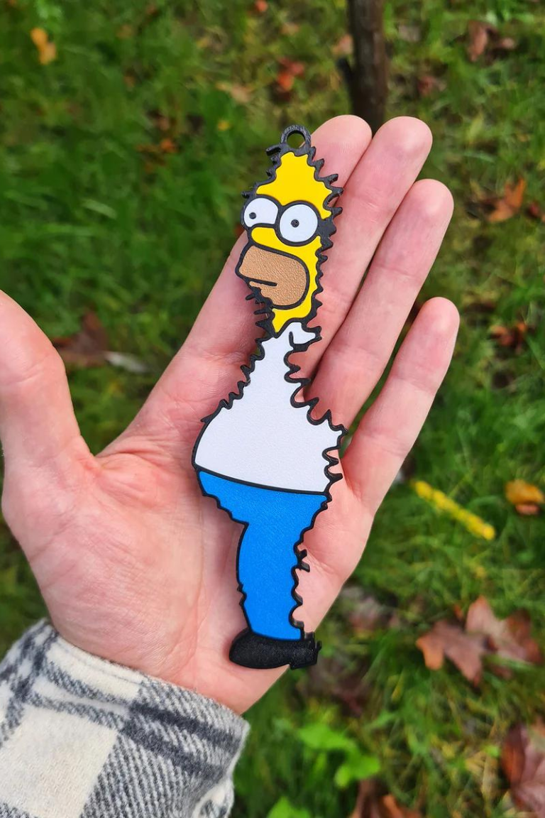 Homer Hanging Christmas Tree Decoration