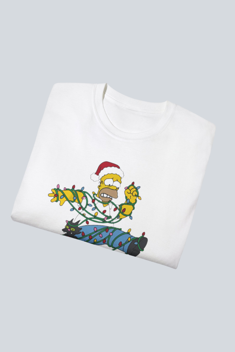 Homer Doh Ho Ho Unisex White T-Shirt