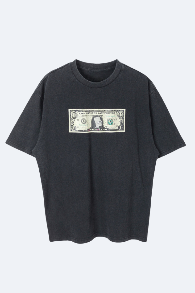 Bart Unisex Vintage Dollar T-Shirt