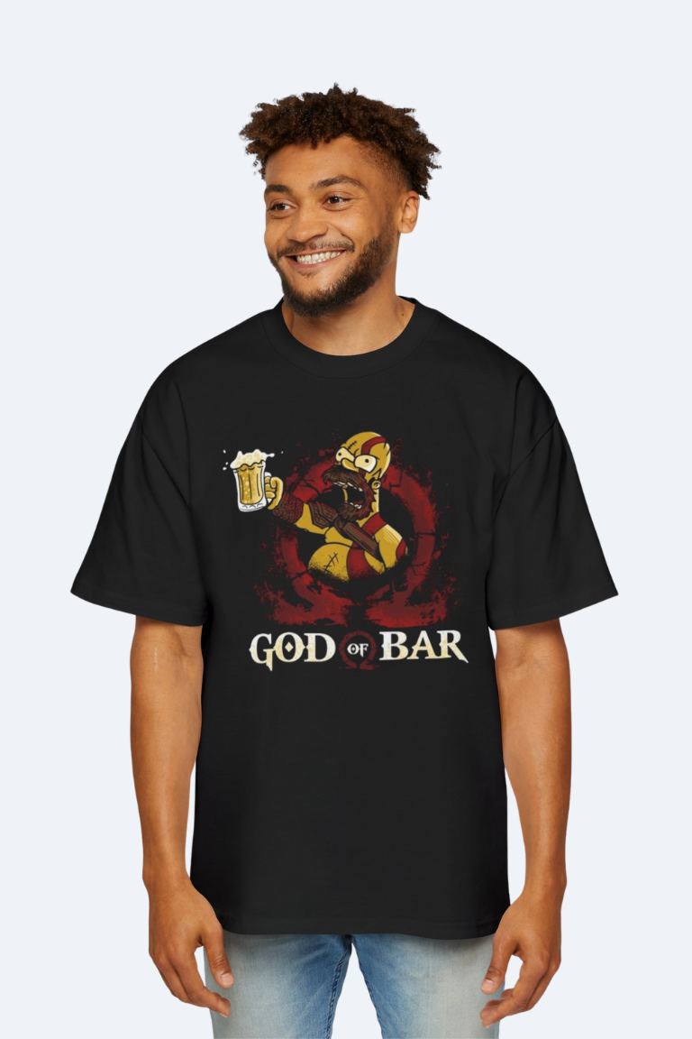 God of Bar Unisex Black T-Shirt